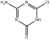 4-氨基-6-氯-1,3,5-三嗪-2(5H)-酮,38862-29-2,结构式