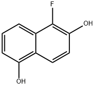 1,6-Naphthalenediol,  5-fluoro-|