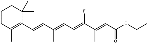 3887-00-1 ethyl (2E,4Z,6Z,8E)-4-fluoro-3,7-dimethyl-9-(2,6,6-trimethyl-1-cyclohe xenyl)nona-2,4,6,8-tetraenoate