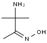 2-Butanone, 3-amino-3-methyl-, oxime 化学構造式