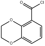 2,3-DIHYDRO-1,4-BENZODIOXINE-5-CARBONYL CHLORIDE Struktur