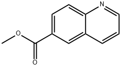 METHYL QUINOLINE-6-CARBOXYLATE Struktur