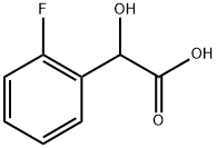 2-Fluoromandelic кислота структура