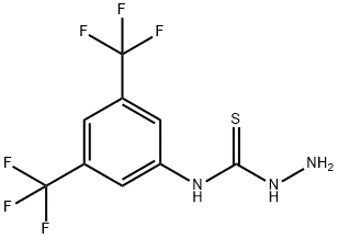 4-[3,5-双(三氟甲烷)苯基]-3-氨基硫脲, 38901-31-4, 结构式