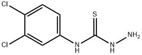 N-(3,4-dichlorophenyl)hydrazinecarbothioamide Struktur