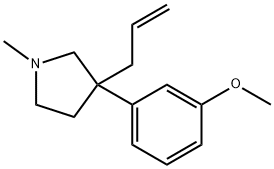 3-(3-Methoxyphenyl)-1-methyl-3-(2-propenyl)pyrrolidine|