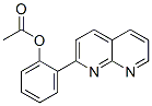 Phenol, 2-(1,8-naphthyridin-2-yl)-, acetate (ester) (9CI) 化学構造式