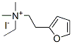 ethyl-[2-(2-furyl)ethyl]-dimethyl-azanium iodide,38914-86-2,结构式