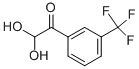 3-(TRIFLUOROMETHYL)PHENYLGLYOXAL HYDRATE Structure