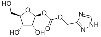 Methyl-beta-D-ribofuranosyl-1,2,4-triazole-3-carboxylate Structure