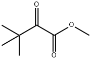 2-オキソ-3,3-ジメチル酪酸メチル 化学構造式