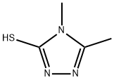 4-甲基-5-甲基-4H-[1,2,3]三唑-3-硫醇, 38942-50-6, 结构式