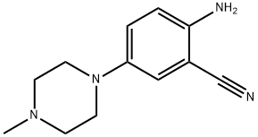 38943-98-5 2-氨基-5-(4-甲基-1-哌嗪基)苯腈