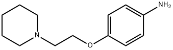 4-(2-piperidinoethoxy)aniline  Struktur