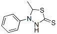 5-甲基-4-苯基-[1,3,4]噻二唑烷-2-三酮, 38951-60-9, 结构式