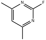 Pyrimidine, 2-fluoro-4,6-dimethyl- (9CI) 化学構造式