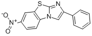 7-NITRO-2-PHENYLIMIDAZO[2,1-B]BENZOTHIAZOLE Structure