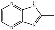 1H-IMIDAZO[4,5-B]PYRAZINE, 2-METHYL- Struktur