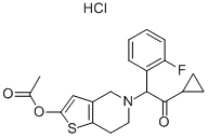 普拉格雷盐酸盐, 389574-19-0, 结构式