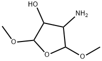3-Furanol,  4-aminotetrahydro-2,5-dimethoxy- 结构式