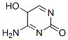 2(5H)-Pyrimidinone, 4-amino-5-hydroxy- (9CI) Structure