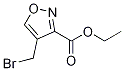 ethyl 4-(broMoMethyl)isoxazole-3-carboxylate Struktur