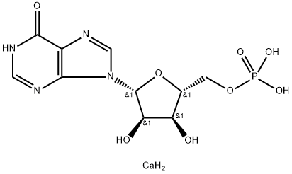 5'-肌苷酸钙 结构式