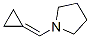 Pyrrolidine, 1-(cyclopropylidenemethyl)- (9CI) Structure