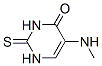 4(1H)-Pyrimidinone, 2,3-dihydro-5-(methylamino)-2-thioxo- (9CI) Structure