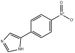 4-(4-硝基苯基)-1H-咪唑,38980-93-7,结构式
