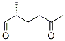 Hexanal, 2-methyl-5-oxo-, (2R)- (9CI) Structure