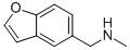 5-Benzofuranmethanamine,  N-methyl- Structure