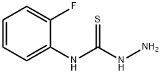 4-(2-氟苯基)-3-胺基硫脲,38985-72-7,结构式