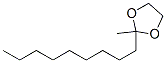 2-methyl-2-nonyl-1,3-dioxolane  Structure