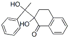 1(2H)-Naphthalenone,  3,4-dihydro-2-hydroxy-2-(1-hydroxy-1-phenylethyl)-,38990-69-1,结构式