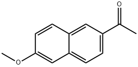2-アセチル-6-メトキシナフタレン 化学構造式