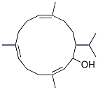 3,7,11-Trimethyl-14-isopropyl-2,6,10-cyclotetradecatrien-1-ol,39012-00-5,结构式