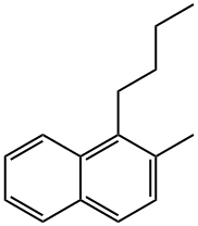 1-butyl-2-methylnaphthalene 结构式