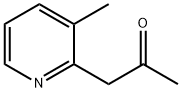 1-(3-甲基吡啶-2-基)丙酮 结构式