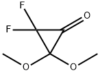 Cyclopropanone,  2,2-difluoro-3,3-dimethoxy-,39050-22-1,结构式