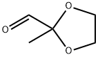 2-甲基-1,3-二氧戊环-2-甲醛, 39050-39-0, 结构式