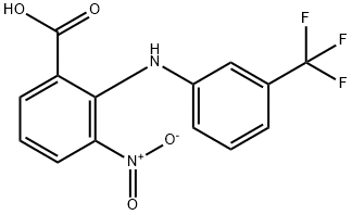 벤조산,3-니트로-2-[[3-(트리플루오로메틸)페닐]아미노]-