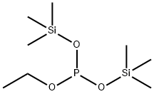 ETHYL[BIS(TRI-METHYLSILYL)]PHOSPHITE Struktur