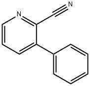 3-苯基-2-吡啶甲腈, 39065-43-5, 结构式