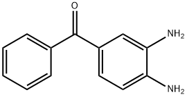 3,4-ジアミノベンゾフェノン 化学構造式