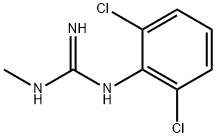 N-(2,6-Dichlorophenyl)-N'-methylguanidine Struktur