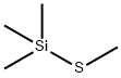 トリメチル(メチルチオ)シラン 化学構造式