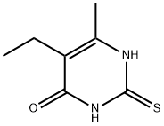 5-Ethyl-2-mercapto-6-methylpyrimidin-4(3H)-one Structure