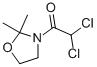 Oxazolidine, 3-(dichloroacetyl)-2,2-dimethyl- (9CI) 结构式