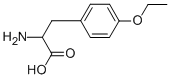 2-amino-3-(4-ethoxyphenyl)propanoic acid 化学構造式